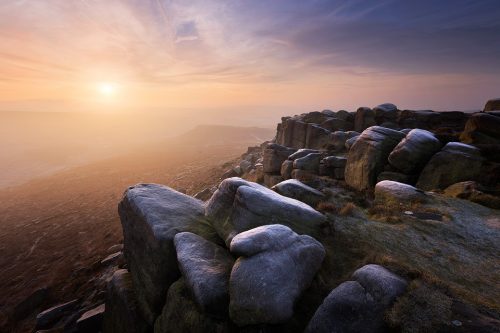 Higger Tor Sunrise - Peak District Photography