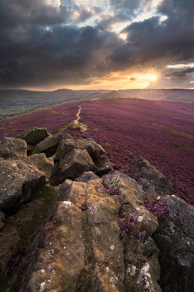 Win Hill Storms - Peak District Photography