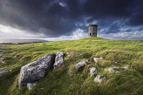 Stormy light at Solomon's Temple - Peak District Landscape Photography